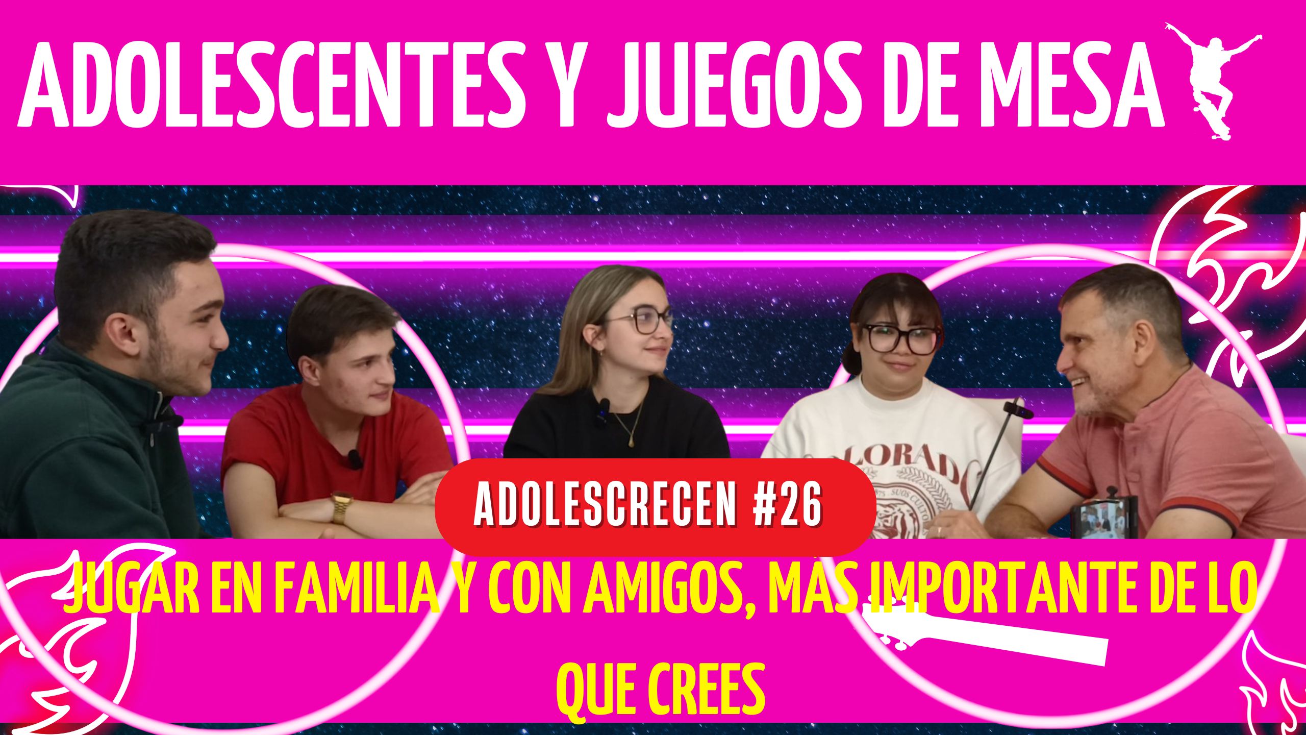 Juegos de mesa en la adolescencia