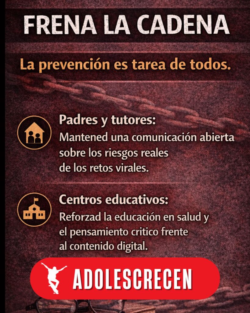 🚨 ALERTA A FAMILIAS Y EDUCADORES: RETO VIRAL CON EL PARACETAMOL 🚨 6